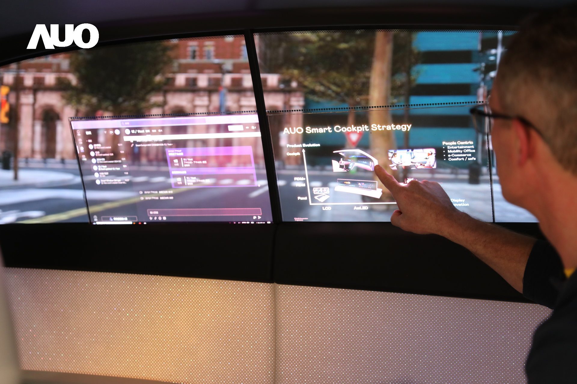 LEYU�پW����һϵ��Micro LED Display HMI��Q������CES2025չʾ��һ��������œ�����OӋ